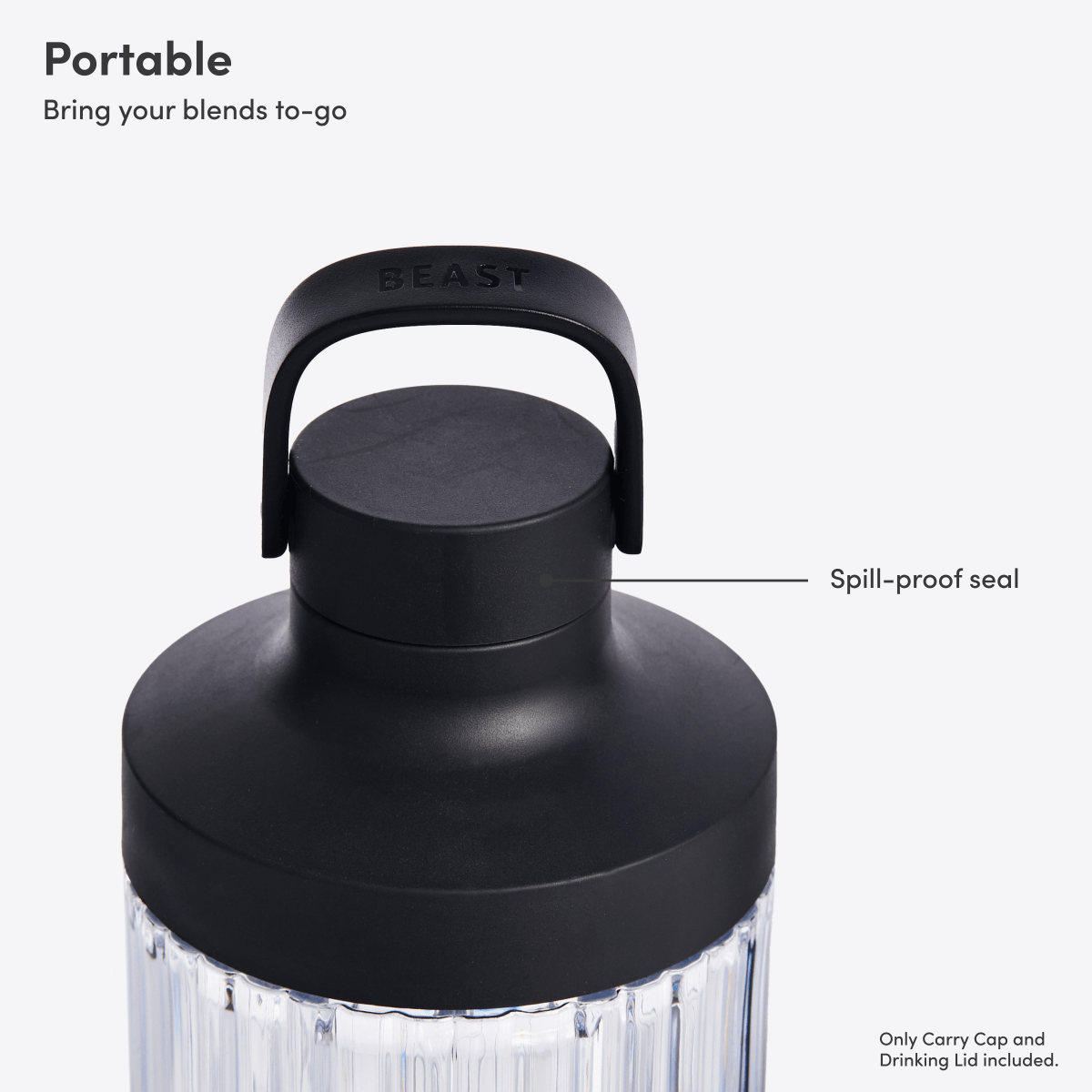 sm-image-1043ecbb4345f1c15489a295 Blending Vessel Drinking Lid + Carry Cap