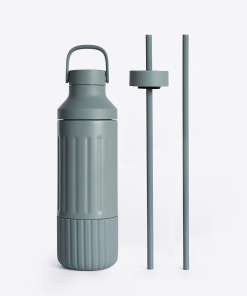Beast Health™ Dual Cap Stainless Steel Hydration Bottle