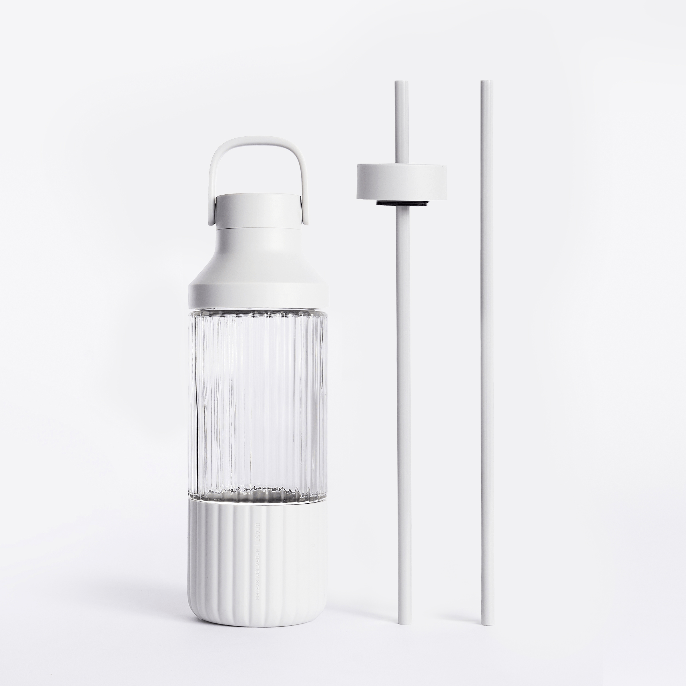 sm-image-4494c943d94510438c31a3df Beast Health™ Dual Cap Glass Hydration Bottle