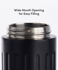 Beast Health™ Dual Cap Stainless Steel Hydration Bottle