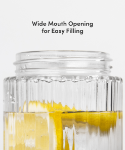 Beast Health™ Dual Cap Glass Hydration Bottle