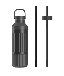 Beast Health™ Dual Cap Stainless Steel Hydration Bottle