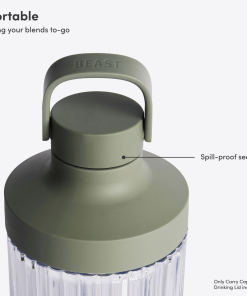 Blending Vessel Drinking Lid + Carry Cap