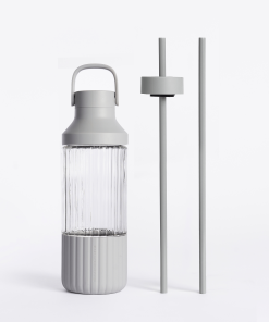 Beast Health™ Dual Cap Glass Hydration Bottle