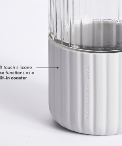 Beast Health™ Dual Cap Glass Hydration Bottle