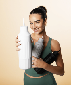 Beast Health™ Dual Cap Stainless Steel Hydration Bottle