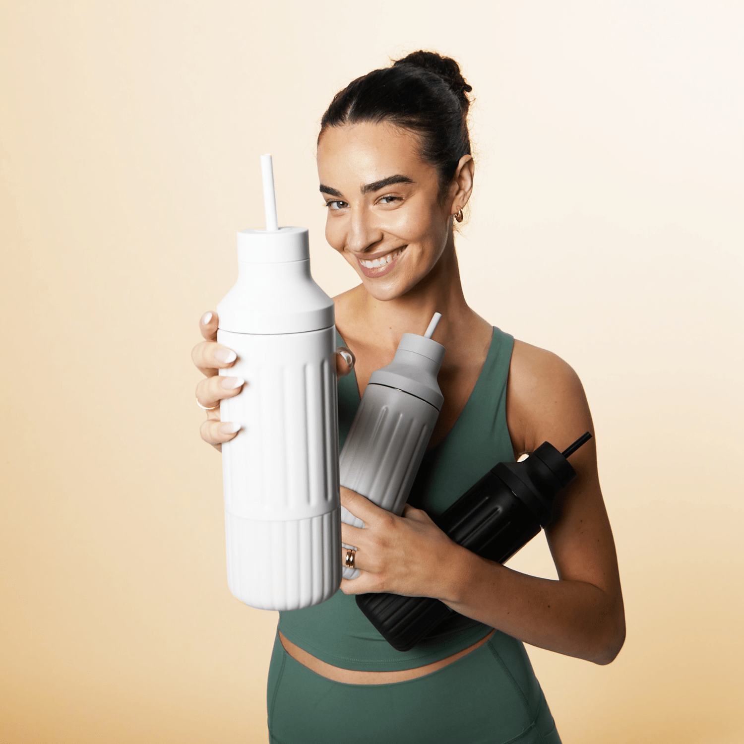 sm-image-bb518c98291b60f58d32dfb4 Beast Health™ Dual Cap Stainless Steel Hydration Bottle