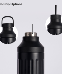 Beast Health™ Dual Cap Stainless Steel Hydration Bottle